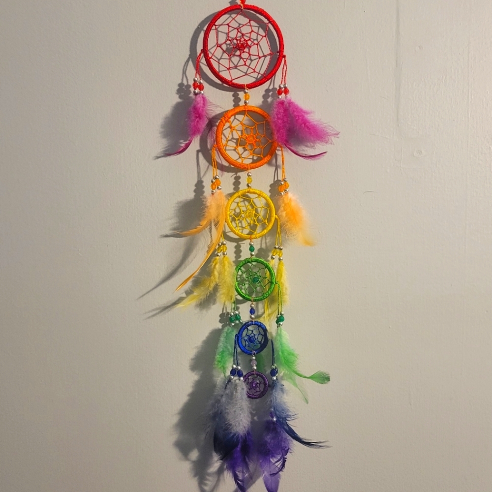 NEW Chakra / Rainbow Dreamcatcher